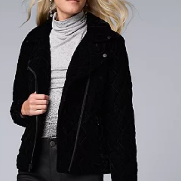 VERA Wang Moto Blazer - Picture 6 of 7